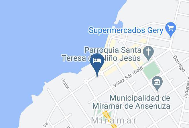 San Justo Department - Costa Marina Cabanas & Suites Frente Al Mar Maps