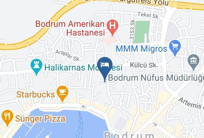 Bodrum - Costa Maya Hotel Maps