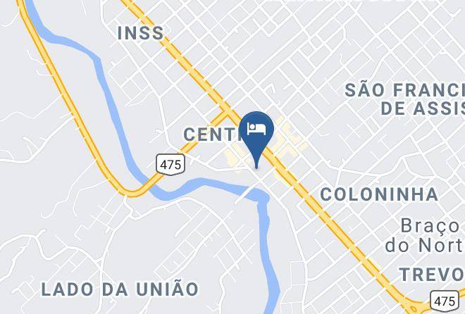Braco Do Norte - Costa Nobre Hotel Maps