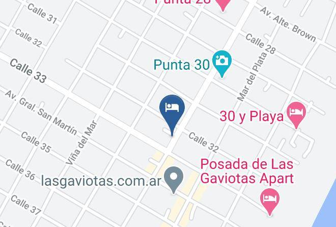 Villa Gesell - Costa Palmera Maps