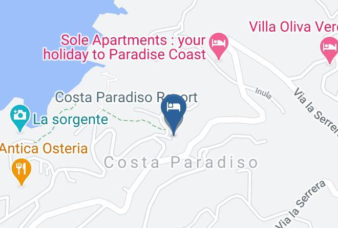 Sassari - Costa Paradiso Resort Maps