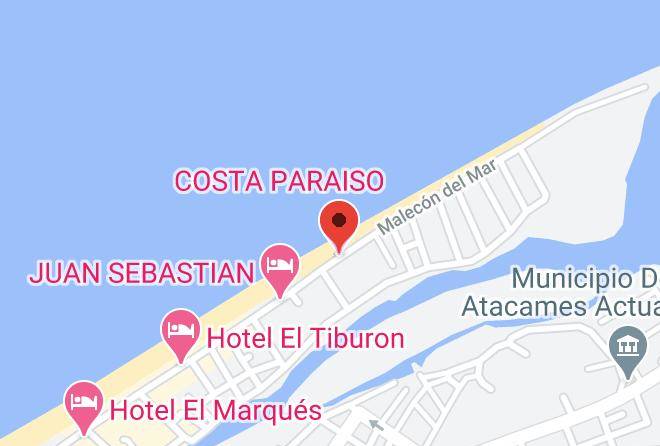 Atacames - Costa Paraiso Hotel Maps