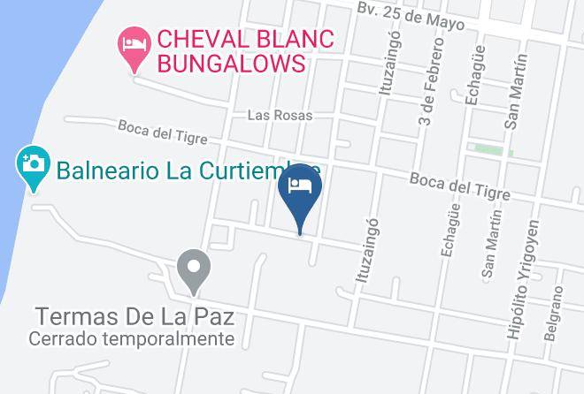 La Paz - Costa Pora Cabanas Maps