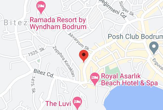 Bodrum - Costa Queen Resort Hotel Bodrum Maps