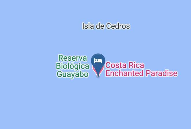 Paquera - Costa Rica Enchanted Paradise Maps