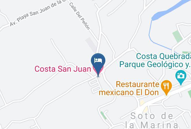 Santa Cruz De Bezana San Juan - Costa San Juan Maps