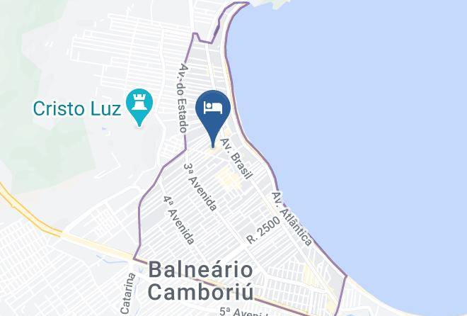 Balneario Camboriu - Costa Sul Beach Hotel Maps