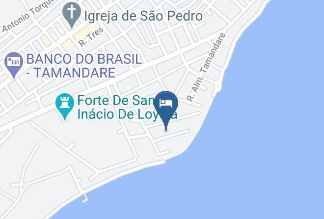 Costa Tropical Pousada Mapa
 - Pernambuco - Tamandare