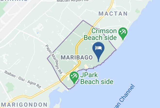 Costabella Tropical Beach Hotel Map