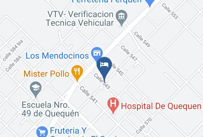 Necochea - Costamontana Cabanas Alpinas Maps