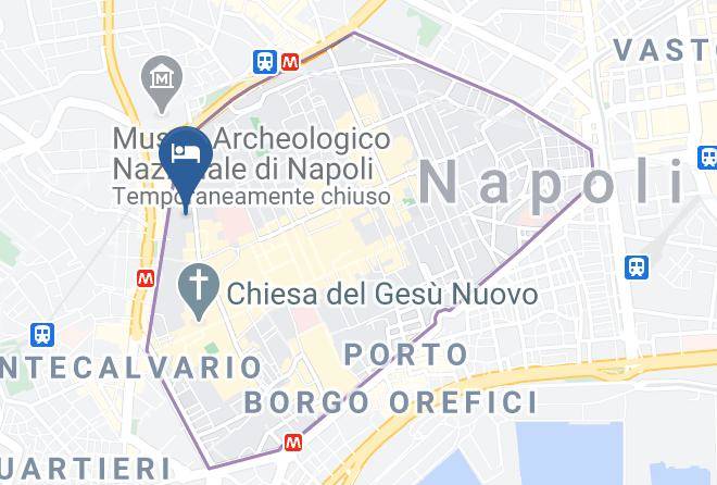 Naples - Hotel Costantinopoli 104 Maps