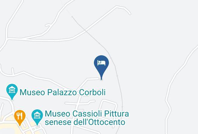 Siena - Costaregoli Maps