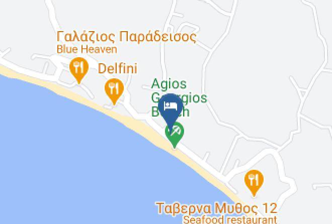 Kerkira - Costas Golden Beach Hotel Maps