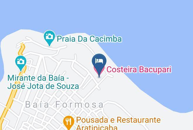 Baia Formosa - Costeira Bacupari Maps