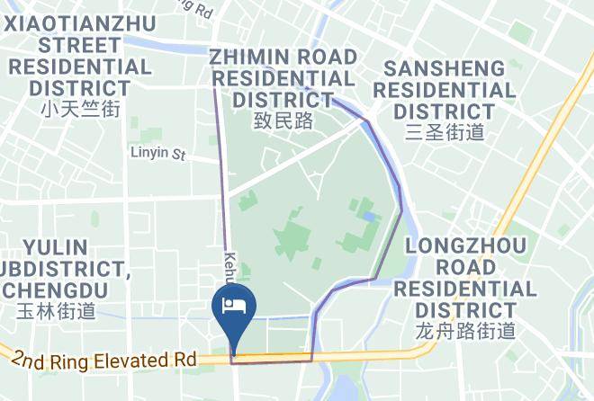 Chengdu - Cosy City Hotel Maps