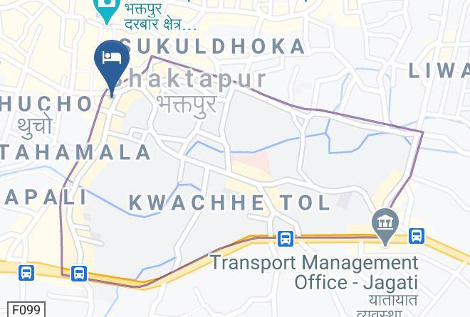 Kathmandu - Cosy Hotel Maps