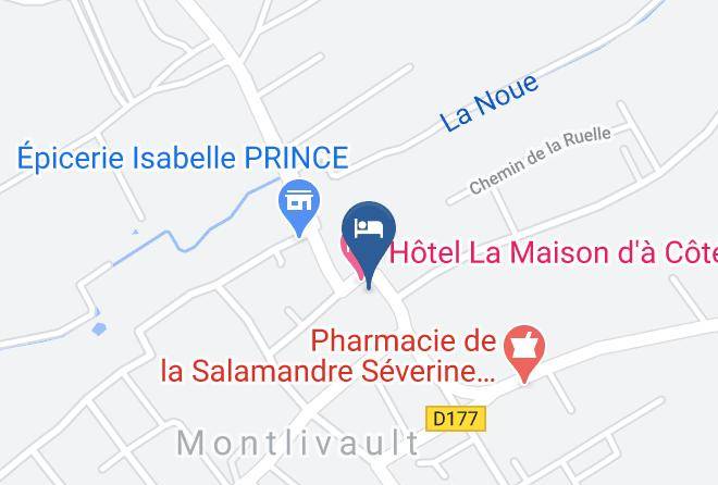 Loir Et Cher - Cote Bistro Maps