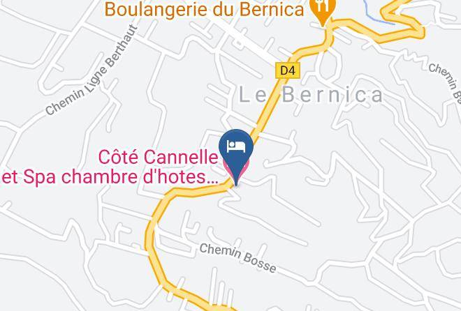 Saint Paul - Cote Cannelle Et Spa Chambre D'hotes De Charme Maps
