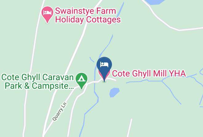 North Yorkshire - Cote Ghyll Mill Yha Maps