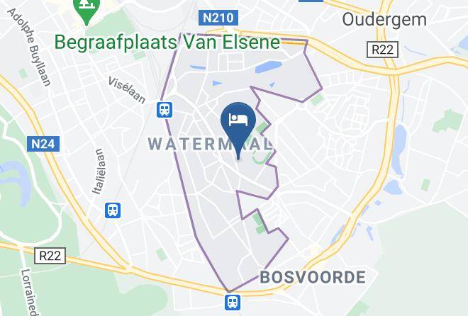 Watermael Boitsfort - Cote Jardin Colocation Maps