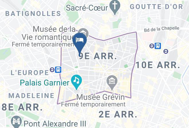 Paris - Cote Montmartre Maps