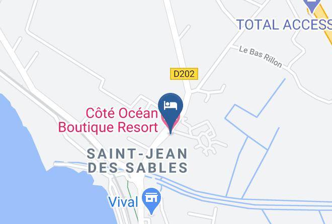 Charente Maritime - Cote Ocean Boutique Resort Maps
