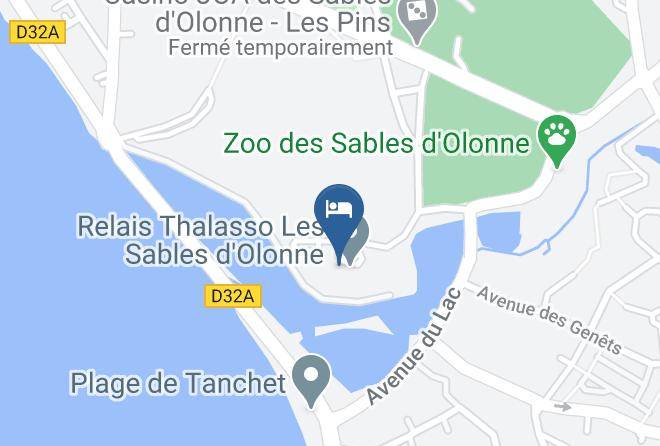 Vendee - Cote Ouest Thalasso & Spa Les Sables D'olonne Mgallery Maps
