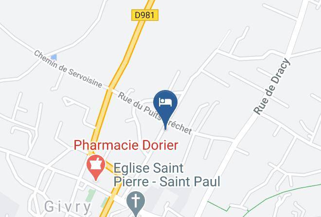 Saone Et Loire - Cote Park Maps