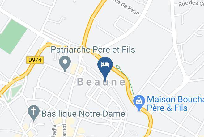 Cote D Or - Cote Rempart Maison D'hotes A Beaune Maps