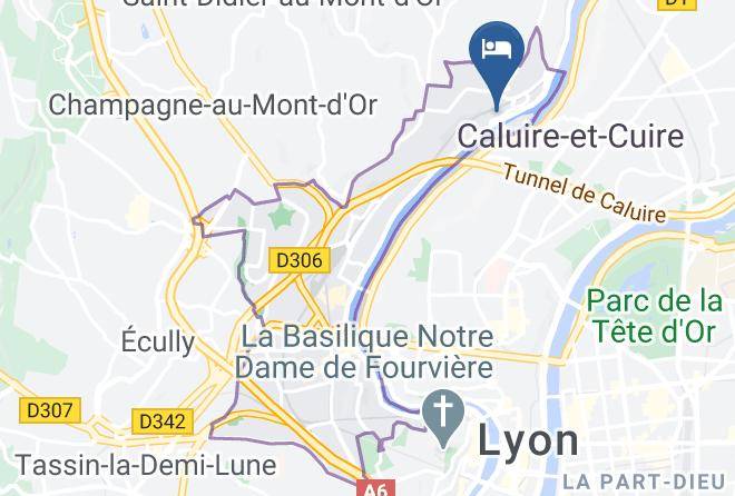 Rhone - Cote Saone Maison D'hotes Maps