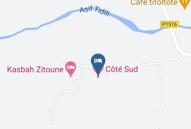 Meknes Tafilalet - Cote Sud Maps