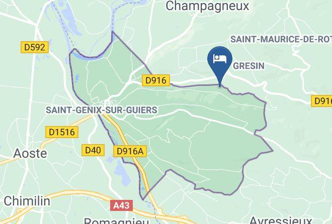 Savoie - Cotenvert Chambres D'hotes Maps