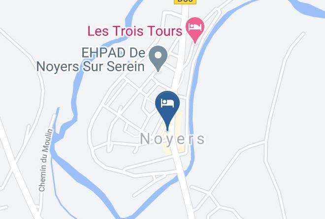Yonne - Cote Serein Maps
