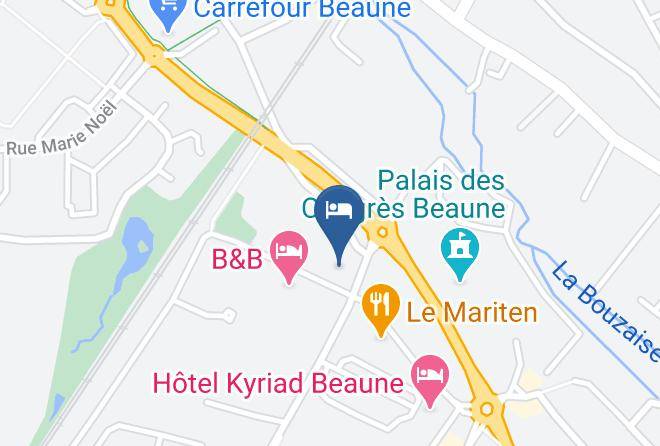 Cote D Or - Coto Hotel Beaune Maps