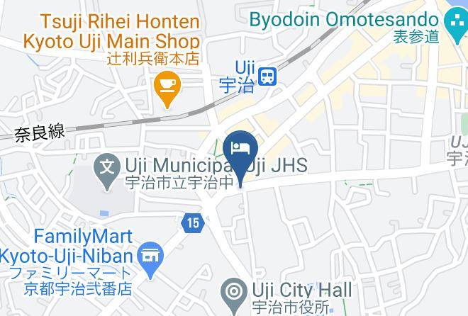 Uji City - Coto Kyoto Fushimi Maps