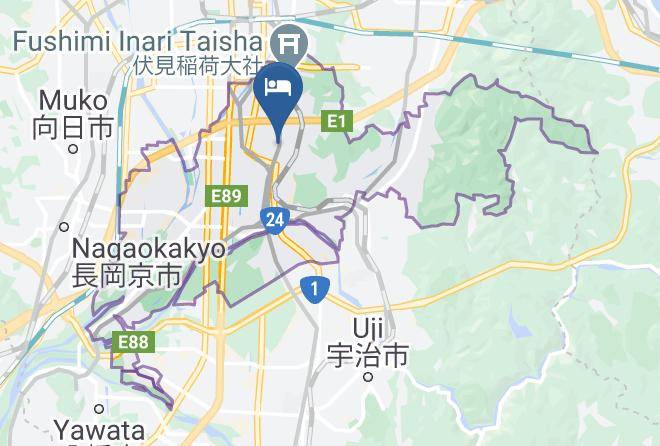 Kyoto City Fushimi Ward - Coto Kyoto Fushimi Sumizome Maps