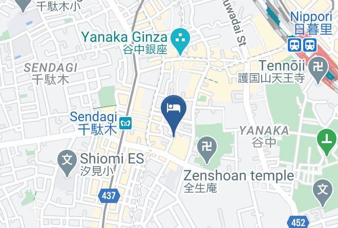 Taito Ward - Coto Tokyo Yanaka Maps