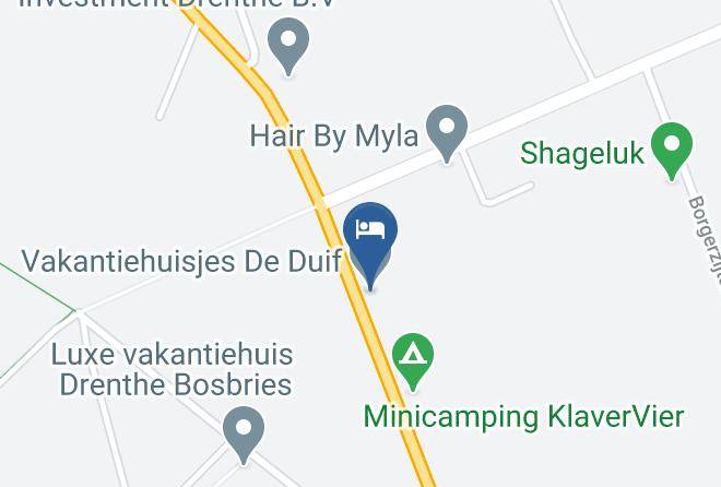 Gemeente Coevorden - Vakantiehuisjes De Duif Maps