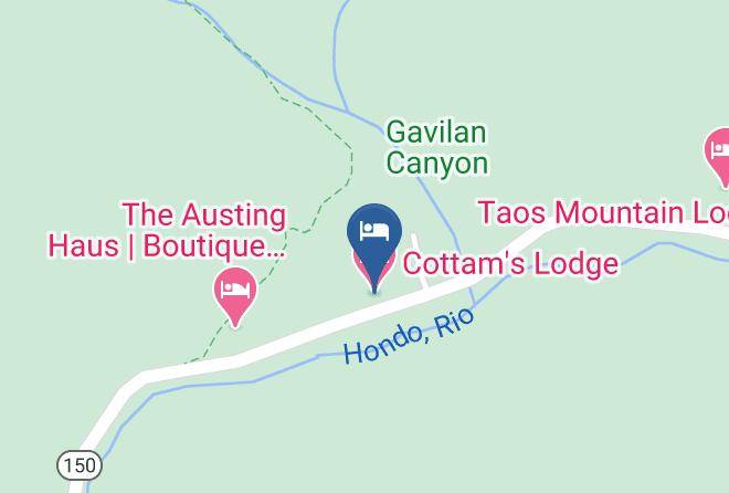 Taos - Cottam's Lodge Maps
