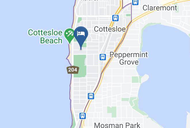 Cottesloe - Cottesloe Sea Salt Abode Maps