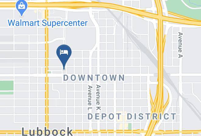 Lubbock - Cotton Court Hotel Maps