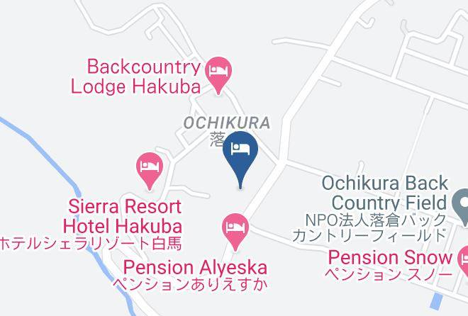 Hakuba Vil Kitaazumi District - Cotton Snow Maps