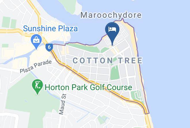 Sunshine Coast - Cotton Tree Holiday Park Maps