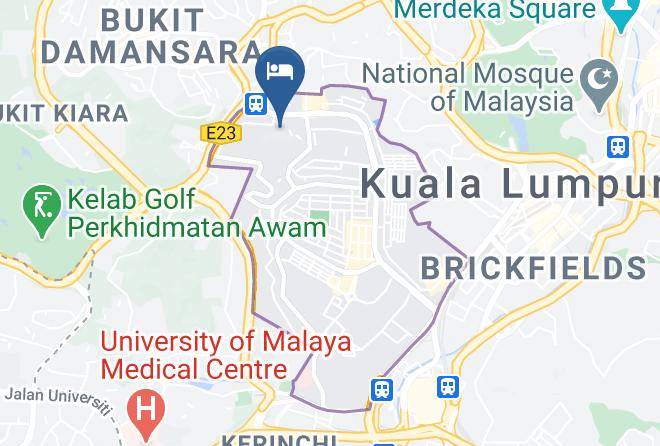 Kuala Lumpur - Cottonfields Bangsar Maps