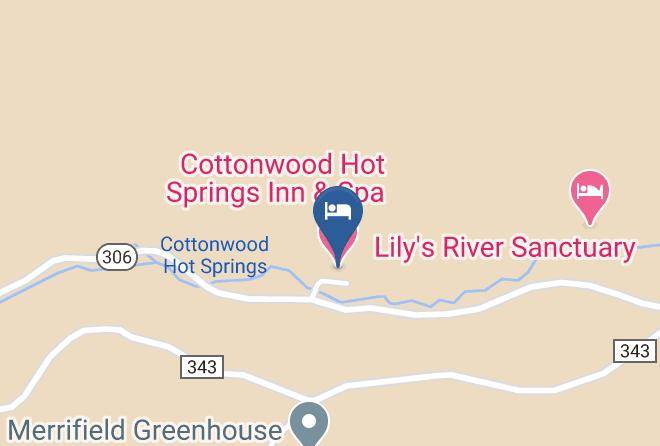 Chaffee - Cottonwood Hot Springs Inn & Spa Maps