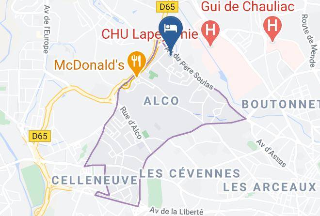 Herault - Couette Et Cafe Maps