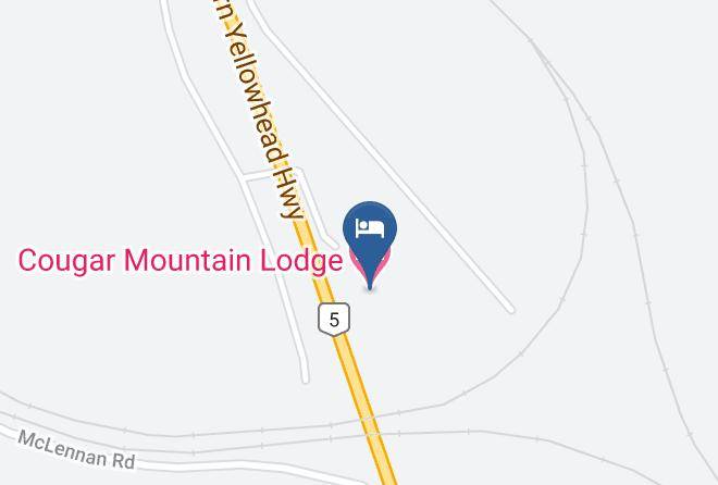Fraser Fort George - Cougar Mountain Lodge Maps