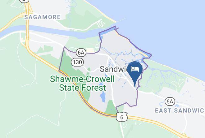 Country Acres Motel Map