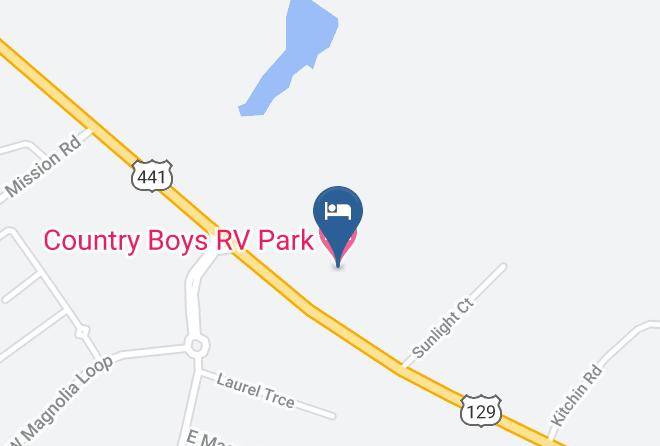 Morgan - Country Boys Rv Park Maps