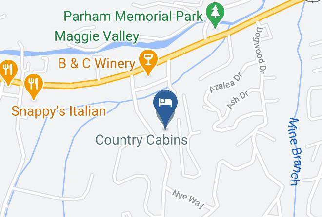 Haywood - Country Cabins Maps